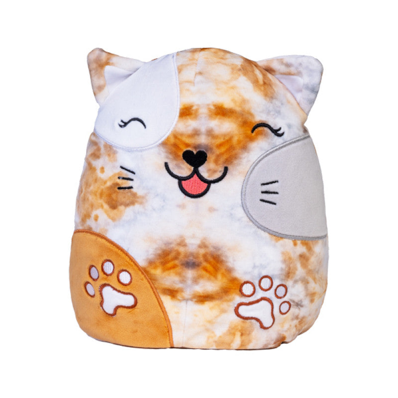 Squishpals Tie Dye Cat Plush