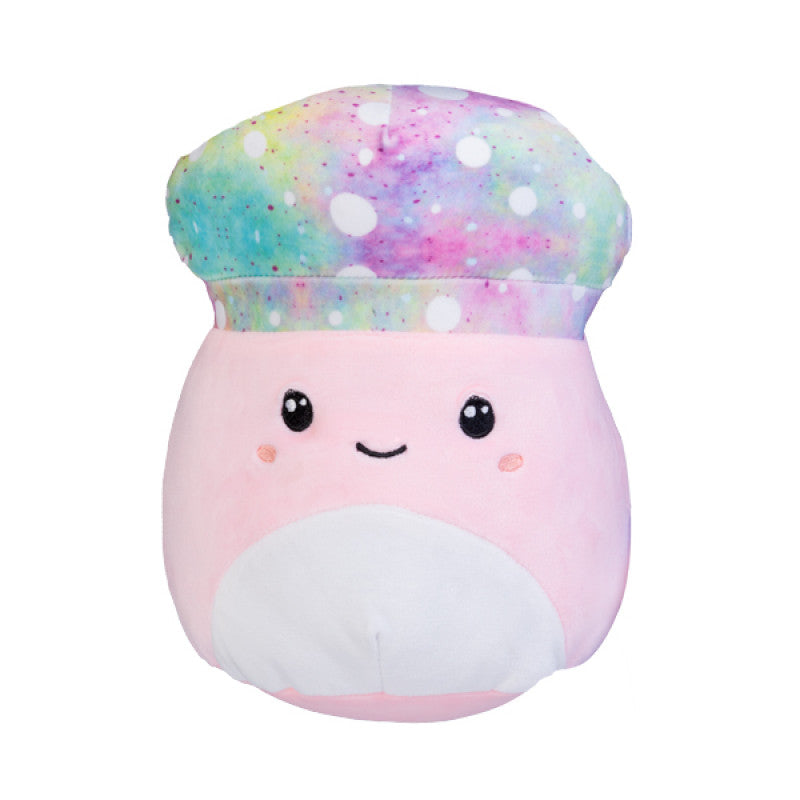 Squishpals Tie Dye Mushroom Plush