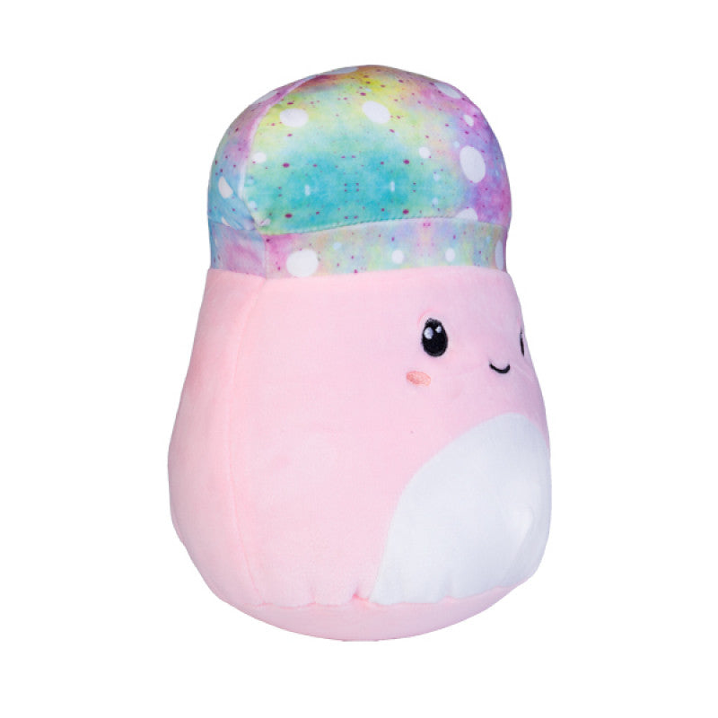 Squishpals Tie Dye Mushroom Plush