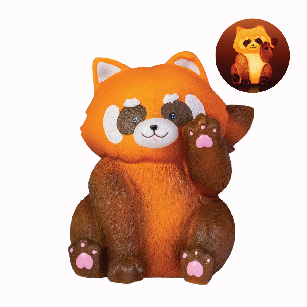 Red Panda Table Night Lamp